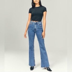 Abercrombie Vintage Flare High Rise Jeans